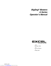 Excel BigDog Operator's Manual