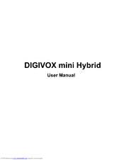 MSI Digi Vox Trio User Manual