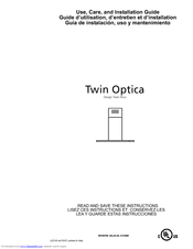 ELICA Twin Optica Use, Care And Installation Manual