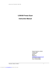Severn LS60 Instruction Manual
