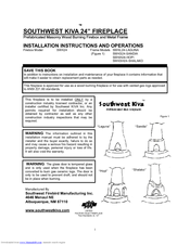 Southwest Kiva SWKL24-LAGUNA Installation Instructions And Operation Manual