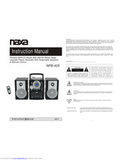 Naxa NPB-425 Instruction Manual