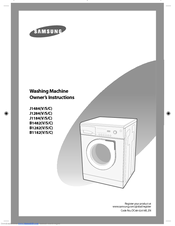 Samsung J1184V Owner's Instructions Manual