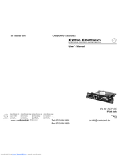 Extron electronics IPL M PDP-ES User Manual