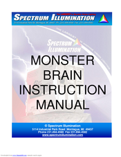 Spectrum Illumination MONSTER BRAIN User Manual