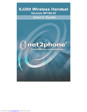 net2phone XJ200 User Manual