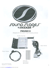 Kicker Sound Stages PMUSB10 User Manual