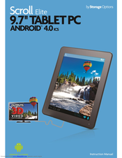 Storage Options Scroll Elite Instruction Manual