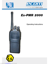Ecom Instruments Ex-PMR 2000 Operating Instructions Manual