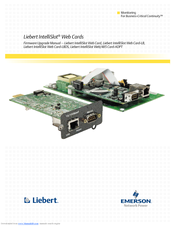 Liebert IntelliSlot Web Card-LB User Manual
