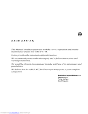 Avia D 70 User Manual