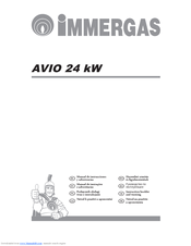 Immergas Avio 24 Kw Instruction Manual