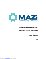 MAZi INVR-0xA User Manual