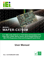 IEI Technology Wafer-CX700m User Manual