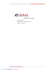 Global American 3301390 User Manual