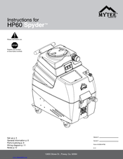 Mytee Spyder HP60 Instructions Manual