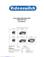 Videoswitch i605 User Manual