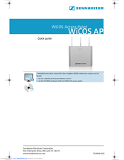Sennheiser WICOS AP Quick Manual