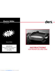Deni 8266 Instructions Manual