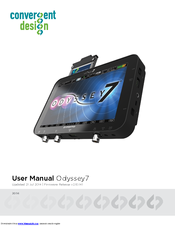 Convergent Design Odyssey7 User Manual