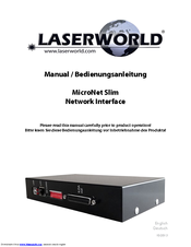 Laserworld MicroNet Slim Manual
