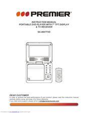 Premier SX-4007TVD Instruction Manual
