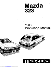 Mazda 323 1988 Workshop Manual