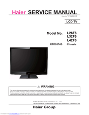 Haier L26F6 Service Manual