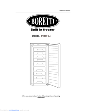 Boretti BV179 A+ Instruction Manual