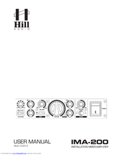 Hill Audio IMA-200 User Manual