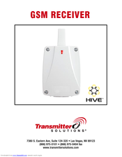 Transmitter Solutions GSM RECEIVER Installation And Operation Manual