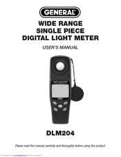 General DLM204 User Manual