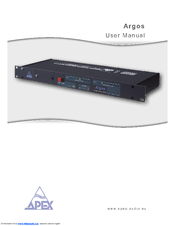 Apex Digital Argos User Manual