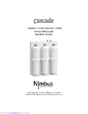 Nimbus Water Systems Cascade NS-I4 Owner's Manual And Installation Manual