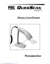 PSC QuickScan 1000 Programming Manual