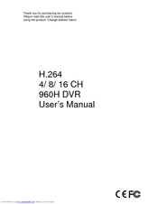 Dahua General 960H Mini 1U series User Manual
