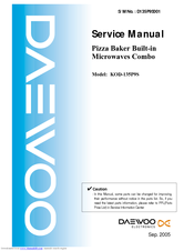 Daewoo KOD-135P9S Service Manual