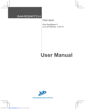 GAMESWITCH PS3-S201 User Manual