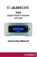 Albrecht DR 500 Instruction Manual