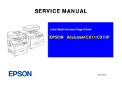 Epson AcuLaser CX11F Service Manual