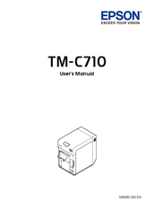 Epson TM-C710 User Manual
