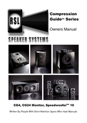 RSL Speedwoofer 10 Owner's Manual
