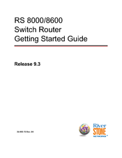 Riverstone Networks RS 8600 Getting Started Manual