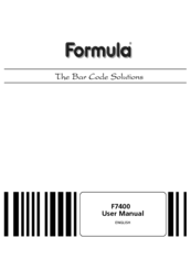 Datalogic Formula F7400 User Manual