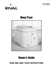 Rival CF300 Owner's Manual