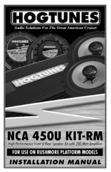 Hogtunes NCA 450U Kit-RM Installation Manual