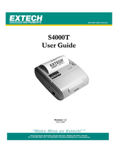 Extech Instruments S4000T User Manual