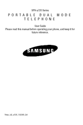 Samsung SPH-a720 Series User Manual