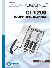 Geemarc CL1200 User Manual
