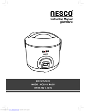Nesco NC5566 RAISU Instruction Manual